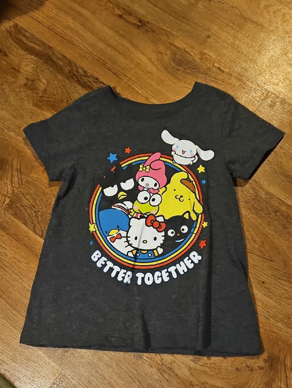 Hello Kitty And Friends Girls T Shirt Size 7/8